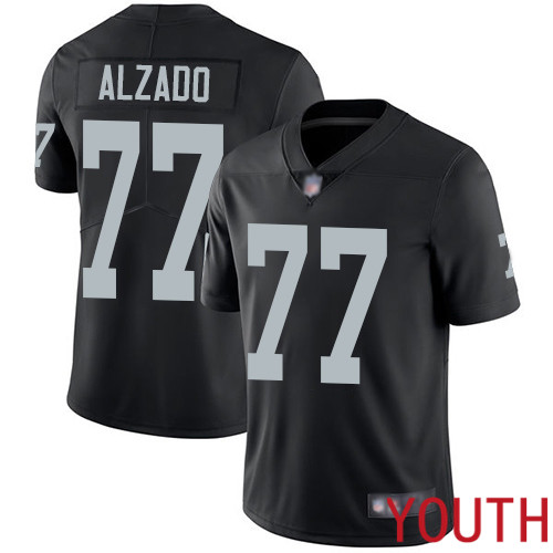 Oakland Raiders Limited Black Youth Lyle Alzado Home Jersey NFL Football 77 Vapor Untouchable Jersey